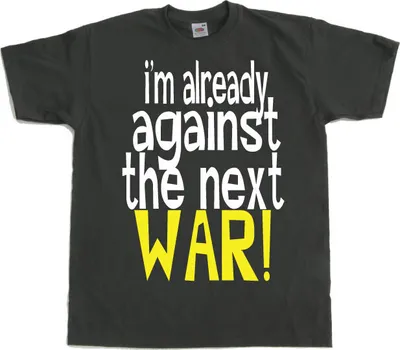 Produktbild von Im Already Against The Next War - Medium - Dark-Grey