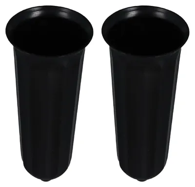 Image de Vase pour cimetière avec socle – Vase en plastique résistant aux intempéries, idéal pour les tombes – Vase pour l'intérieur et l'extérieur