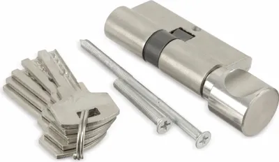 Produktbild von MASTERPROOF Sicherheits-Schließzylinder mit Knauf 1016-PJXY, 60 mm