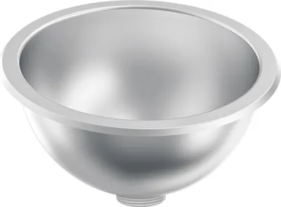Produktbild von KWC AR Rundbecken, RONDO, Edelstahl, sdm, 233x107 mm, Ablaufgarnitur