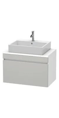 Produktbild von Konsolenunterschrank DURASTYLE 512x800x478mm betongrau matt/weiß matt betongrau matt/weiß matt