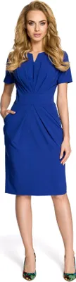 Produktbild von Made of Emotion Formelle Frauenkleider Rita M234 dunkelblau M