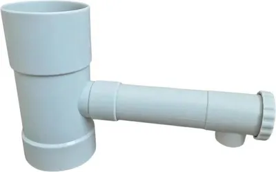 Obrázok produktu pre Zberač dažďovej vody 80 mm - biely