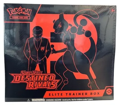 Produktbild von TCG Scarlet & Violet Destined Rivals Elite Trainer Box 6+ Yearbeschädigt