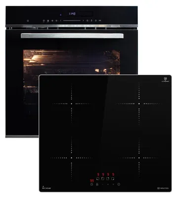 Image de Cuisinière: 60cm Four encastrable EB8017ED + 59cm Plaque Induction IH85900ED