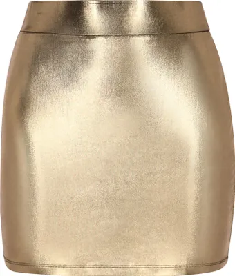 Image de Jupe Ciaga pour femme - dorée, taille S