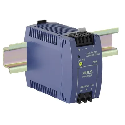 Immagine prodotto di PULS MiniLine ML50.102 Alimentatore switching per guida DIN, alimentatore DIN 12 V/DC / 4,2 A / 50 W (ML50.102)