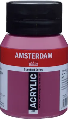 Produktbild von Amsterdam Standard Series Acrylfarbe Flasche 500 ml Permanentrotviolett 567