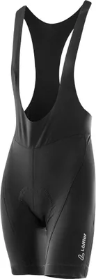 Image de Löffler Radhose W pantalon à bretelles Hotbond® pour femmes-noir
