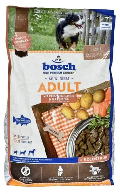Zdjęcie produktu dla Bosch 09030 Ziemniaki dla dorosłego łososia 3 kg