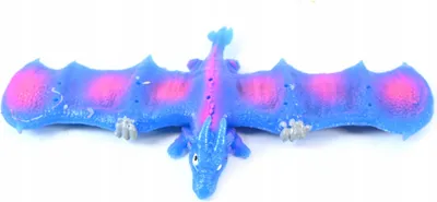 Produktbild von Anti-Stress Drache Quetschball - Dehnbares Gummi Spielzeug - Entspannung für Kinder & Erwachsene
