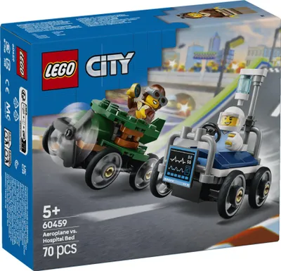 Produktbild von LEGO® City 60459 Flugzeug vs. Krankenhausbett
