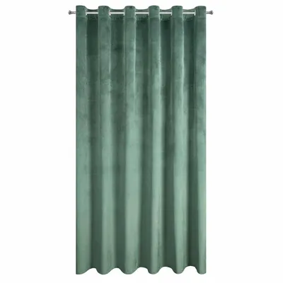 Produktbild von Záves s očkami tmavozelený 215x250 cm 200 g/m2 moderný