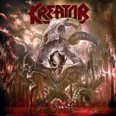 Obrázok produktu pre Kreator - Gods Of Violence (Transparent Red Coloured) (180 g) (2 LP)
