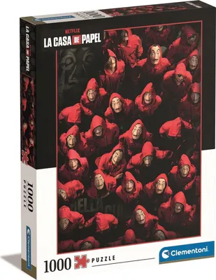 Immagine prodotto di Clementoni 39654 - Puzzle da 1000 pezzi - Netflix - La casa di carta