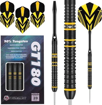 Immagine prodotto di Freccette in tungsteno da 20 g, set da 3 pezzi in metallo