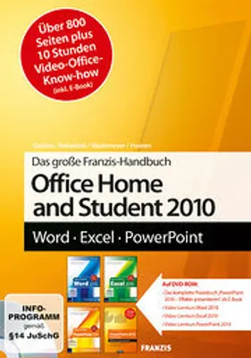 Produktbild von Office Home and Student 2010 Lernkurs