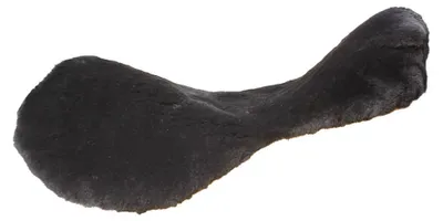 Image de Couvre-siège de selle Euroriding en peau d'agneau australienne - Taille M
