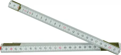 Produktbild von Meterstab 2,0 m Standard-Import, weiss