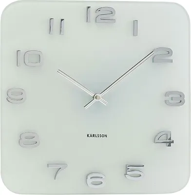 Produktbild von Karlsson - Wanduhr Vintage - Weiß - 35x35cm