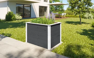 Produktbild von Element-Hochbeet Modular,anthr B x T x H 100 x 71 x 69