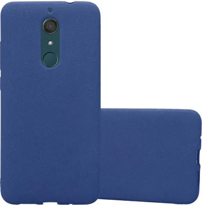 Produktbild von Cadorabo Schutzhülle für WIKO VIEW XL Hülle in Blau Handyhülle TPU Etui Cover Case