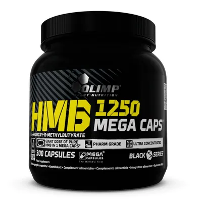 Zdjęcie produktu dla HMB Mega Caps 1250 (300 kapsułek)