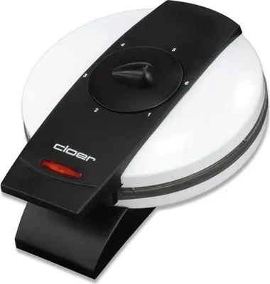 Produktbild von Cloer Waffle Iron 1621, 5 Waffel(n), Herz (Form), Schwarz, Grau, Weiß, 0,89 m, 930 W, 230 V
