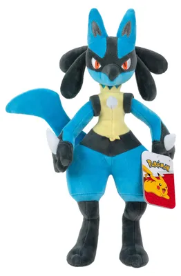 Obrázok produktu pre Pokémon PKW4029-30 cm, plyšová hračka – Lucario, oficiálna licencia