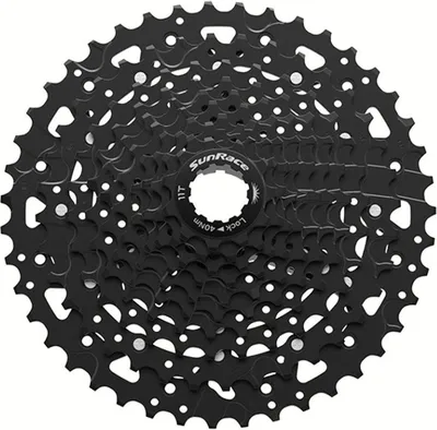 Produktbild von SunRace CSUS400 TA3 10-fach Kassette 11-43T Schwarz - Zuverlässige Schaltperf...