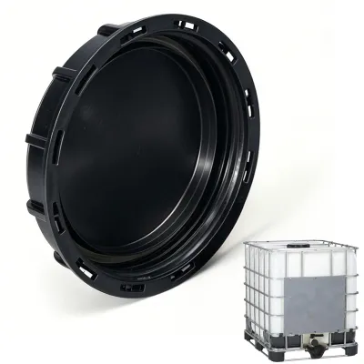 IBC-Deckel 163 mm, Tankdeckel für 1000 l, schwarz
