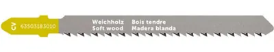 Produktbild von FEIN Stichsägeblatt für Holz, CV 75 T2.5 SW SC RV , VE 5 St