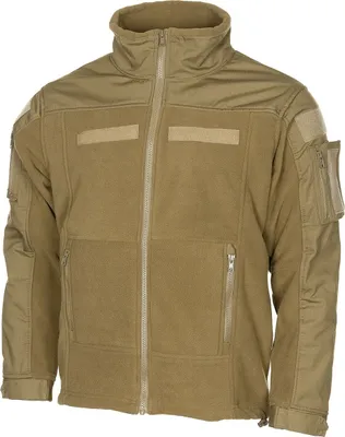 Produktbild von MFH Professional Fleece-Jacke, "Combat", coyote tan