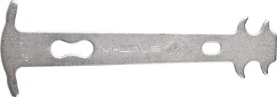 Produktbild von M-wave Kettenverschleißlehre Silber  Silber One Size
