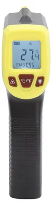 Produktbild von Temperaturmesspistole Infrarot mit LCD-Display Industriethermometer GM320SGelb