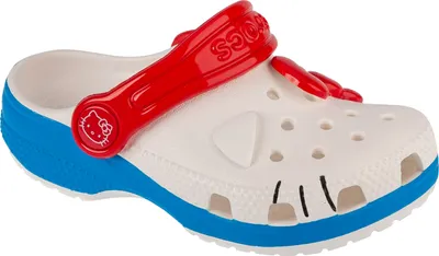 Produktbild von Crocs Classic Hello Kitty Iam Clog T 209469-100, Badelatschen, für Mädchen, Weiß, Größe: 25/26