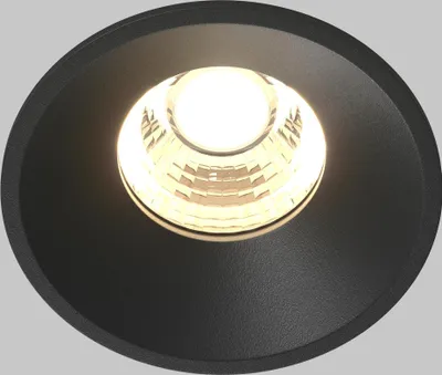 Obrázek produktu pro Zapuštěné kulaté kónické svítidlo černé LED 7W Round Maytoni