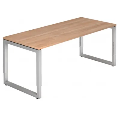 Produktbild von REGO 19 S - 180 x 80 Nussbaum/Silber höhenverstellbar