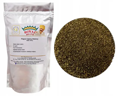 Obrázok produktu pre Mleté čierne korenie 100 g, aromatické prírodné korenie, kvalita 1 Premium