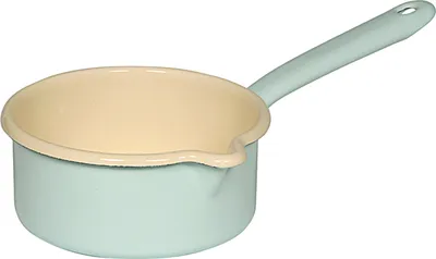 Immagine prodotto di Casseruola Riess con beccuccio grande Ø14cm 0,8L Smalto turchese pastello