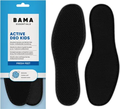 Produktbild von Bama Essentials Active Deo Kids Aktivkohleeinlagen für Kinderschuhe - Größe 24/25 EUR