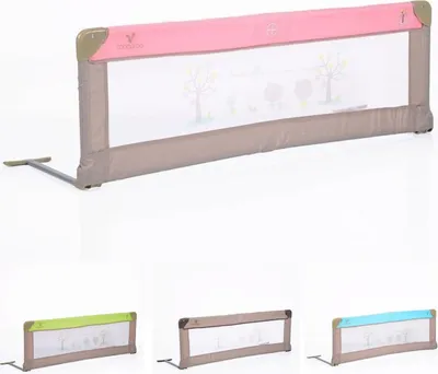 Produktbild von Cangaroo Bedhekje Baby Crib Rosa Barrier