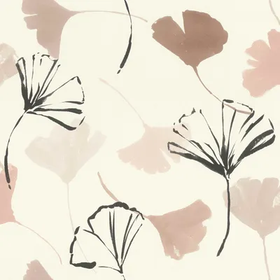 Produktbild von Vliestapete 690118 Tapete Botanical Dschungel 53 x 1005 cm Rasch Selection Weiß Schwarz Rosa