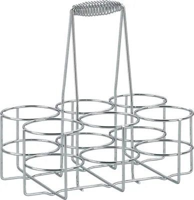 Immagine prodotto di Kela portabottiglie Loop metallo cromato 31x21x31cm, 49880