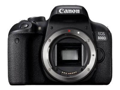 Produktbild von Canon EOS 800D + EF-S 18-55mm 4.0-5.6 IS STM, 24,2 MP, 6000 x 4000 Pixel, CMOS, 10x, Full HD, Schwarz