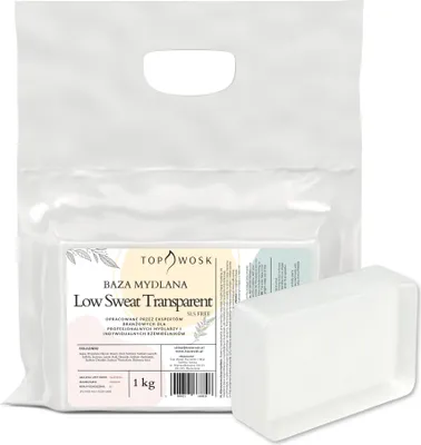 Produktbild von Transparente Seifenbasis mit geringer Schweißbildung, 1 kg
