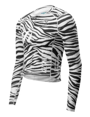 Produktbild von VeloNuts Fahrradtrikot Herren Langarm Radtrikot, Leicht Passform, Schnelltrocknend Atmungsaktiv Cycling Jersey für Rennrad und MTB Schwarz EU Größe XL
