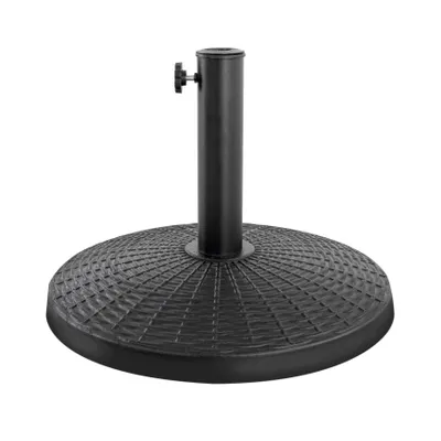 Produktbild von Sonnenschirmständer, 9 kg, 44,5 cm Durchmesser, rund, schwarz