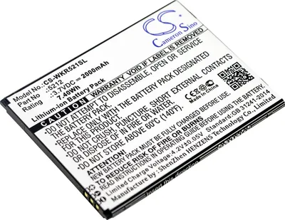 Produktbild von TECHTEK Akku Kompatibel mit [Wiko] Robby Ersetzt 5212