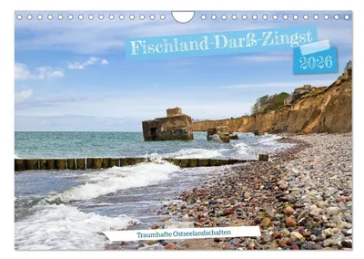 Produktbild von Fischland-Darß-Zingst - Traumhafte Ostseelandschaften (Wandkalender 2026 DIN A4 quer), CALVENDO Monatskalender